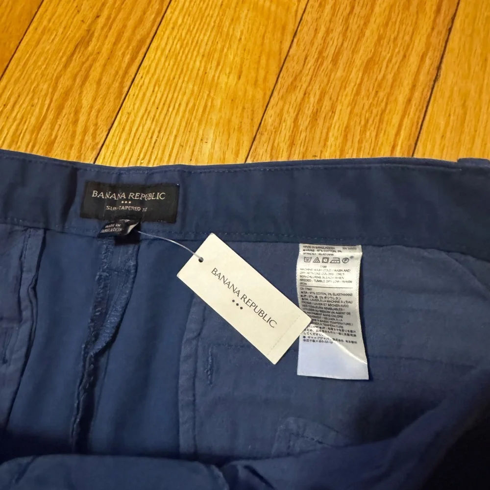 Banana Republic Men's Blue Chinos - 32 Waist x 34 Length - NWT